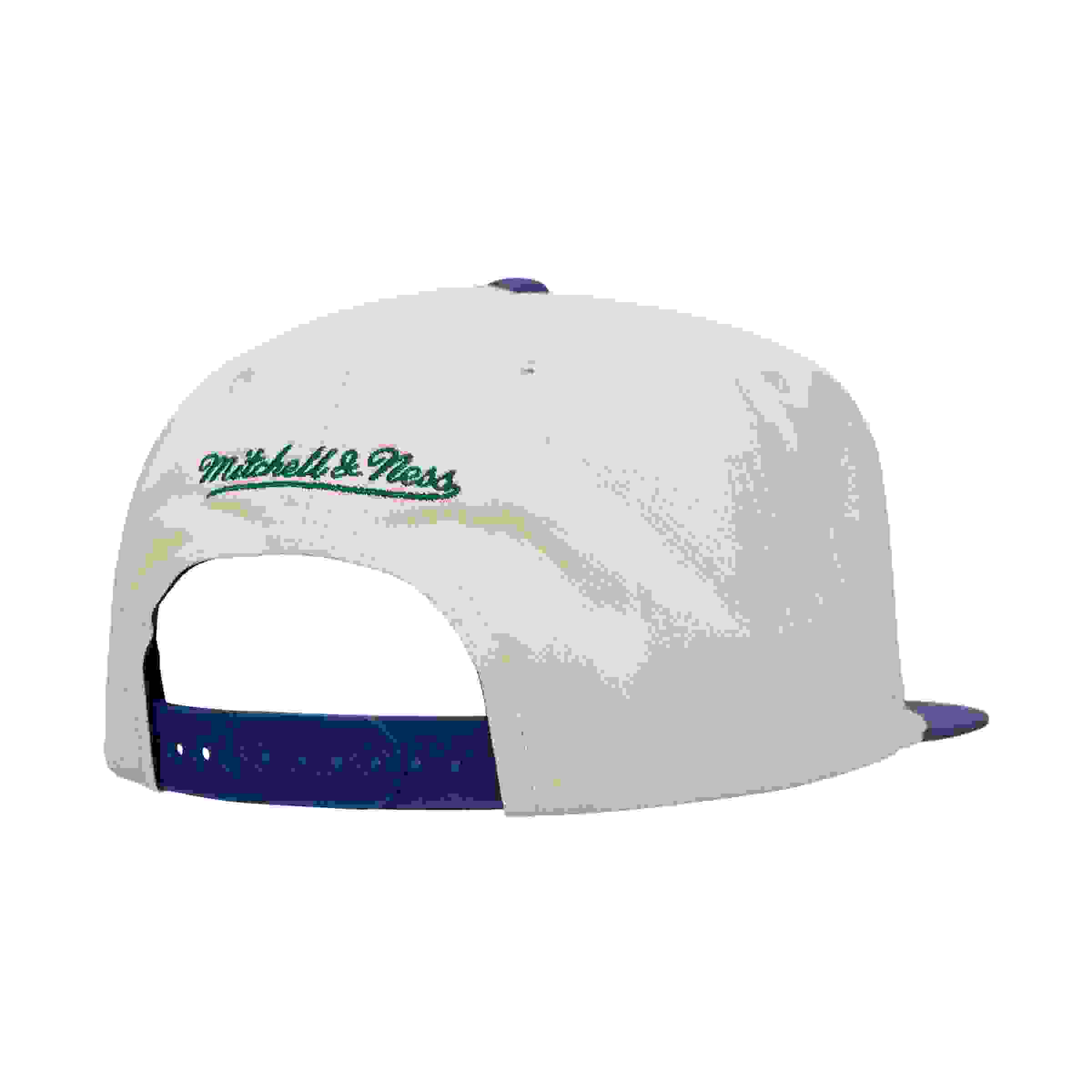Mitchell & Ness Dallas Mavericks Cityscape Cream Snapback Hat